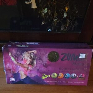 Zumba Fitness Pink and Black Workout Set